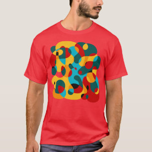 Surreal Shapes Miro Inspiriert 13 T-Shirt