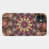 Surreal Shiny Blume Modernes Abstraktes Fraktal Ku Case-Mate iPhone Hülle (Rückseite (Horizontal))