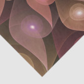 Surreal Shiny Blume Modernes Abstraktes Fraktal Ku Seidenpapier (Detail)