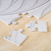 Surreal Shy Beauty Modernes Abstraktes Fraktal Kun Puzzle (Seite)