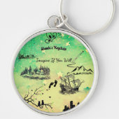 Surreal Silouettes 'Imagine If' Schlüsselanhänger (Vorne)