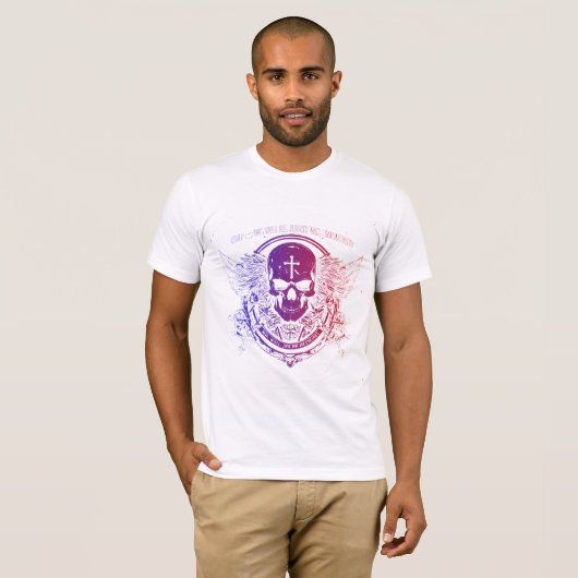 Surreal Skeleton Dream T-Shirt (Vorne ganz)