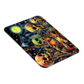 Surreal Skelette I Magnet (Rechte Seite)