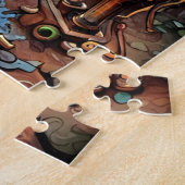 Surreal Skelette I Puzzle (Seite)