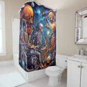 Surreal Skelette II Duschvorhang (Beispiel)