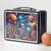 Surreal Skelette II Metall Brotdose (Beispiel)