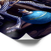 Surreal Skelette II Poster (Ecke)