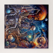 Surreal Skelette II Puzzle (Horizontal)