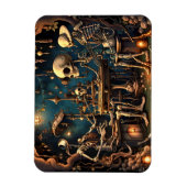 Surreal Skelette III Magnet (Vertikal)