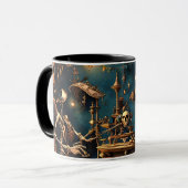 Surreal Skelette III Tasse (Vorderseite Links)