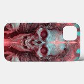 Surreal Skull Gothic Horror Art Case-Mate iPhone Hülle (Rückseite (Horizontal))