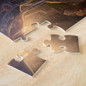 Surreal Skull Gothic Horror Art Puzzle (Seite)