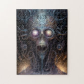 Surreal Skull Gothic Horror Art Puzzle (Vertikal)