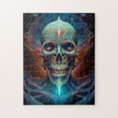 Surreal Skull Gothic Horror Art Puzzle (Vertikal)