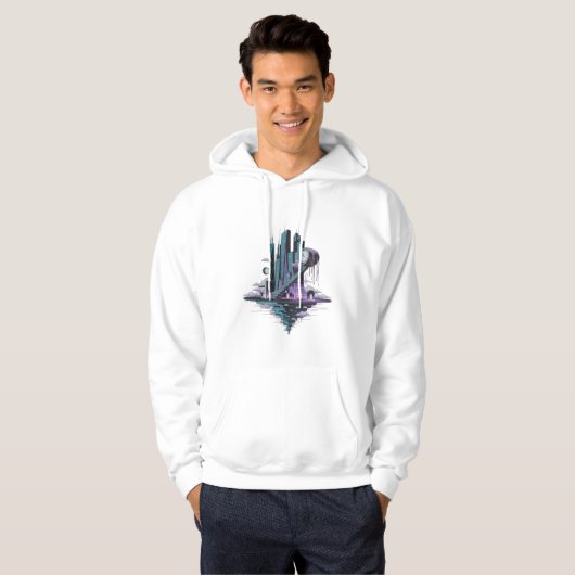 Surreal Skylines Hoodie (Vorne ganz)