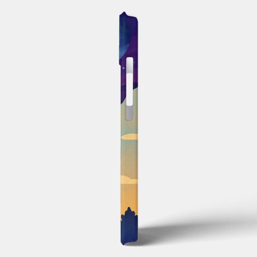 Surreal Space Observatory Phone Case – Cosmic Fan (Rückseite / Links)