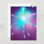 Surreal Space Star Postkarte (Vorne/Hinten)
