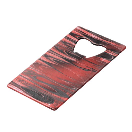 Surreal Sprung Spring Geldbeutel Flaschenöffner (Vorderseite Schrägansicht)