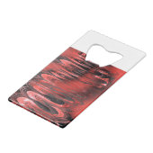 Surreal Sprung Spring Geldbeutel Flaschenöffner (Rückseite Schrägansicht)