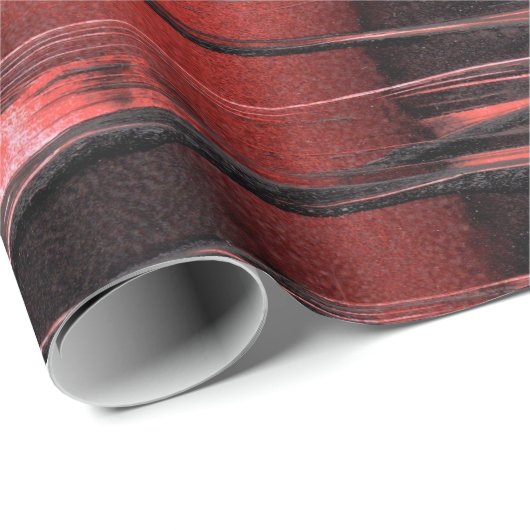 Surreal Sprung Spring Geschenkpapier (Rolleneckpunkt)