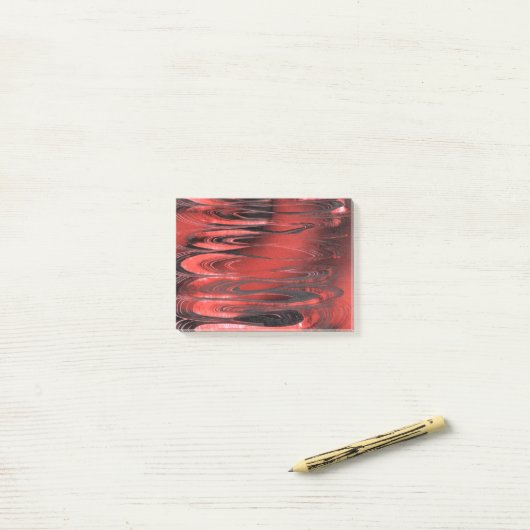 Surreal Sprung Spring Post-it Klebezettel (Auf Schreibtisch)