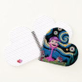 Surreal Starry Night Notebook Notizblock (Innenseite)