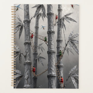 Surreal Stone Bamboo Adventure Hardcover Notebook Planer