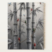 Surreal Stone Bamboo Adventure Hardcover Notebook Planer (Rückseite)