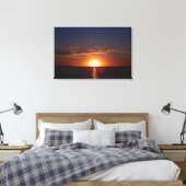 Surreal Summer Sunset Leinwanddruck (Insitu (Schlafzimmer))