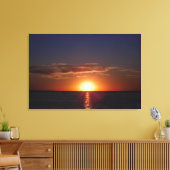 Surreal Summer Sunset Leinwanddruck (Insitu (Wohnzimmer))