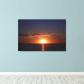 Surreal Summer Sunset Leinwanddruck (Insitu (Holzboden))
