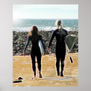 Surreal Surfsafari Poster 1