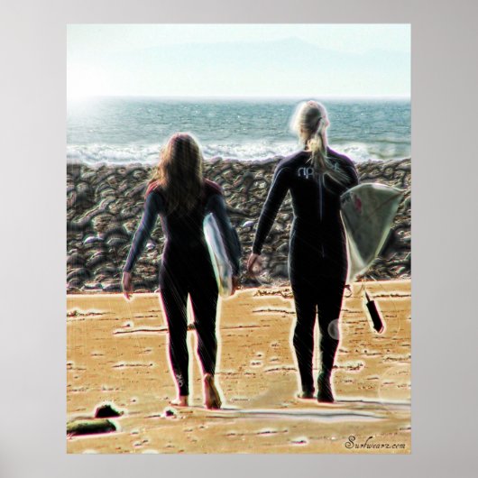 Surreal Surfsafari Poster 1 (Vorne)