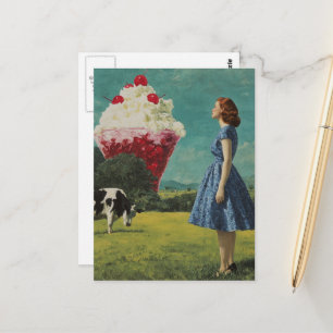 Surreal Sweet Leckerei Postkarte