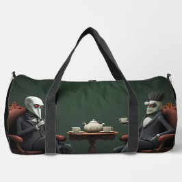 Surreal Tea Zeit auf der seltsamen Seite. 13 Duffle Bag