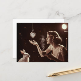 Surreal Tee mit dem Sonnenschein Postkarte