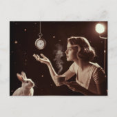 Surreal Tee mit dem Sonnenschein Postkarte (Vorderseite)