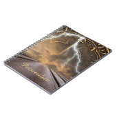 Surreal Time ist eine Illusion Personalisierung Notizblock (Linke Seite)