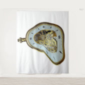Surreal Time Tapestry Wandteppich (Vorderseite)