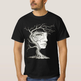Surreal Tree Face Men's T-Shirt