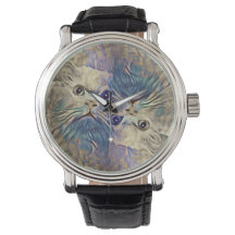 Surreal Türkisches Katzenportrait ... beobachten