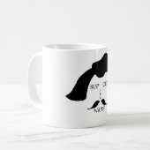 Surreal Unterstützung die Kunst-Tasse Kaffeetasse (Vorderseite Links)