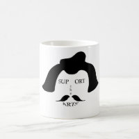 Surreal Unterstützung die Kunst-Tasse