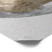 Surreal Vintage verrückte Kunst Poster (Ecke)