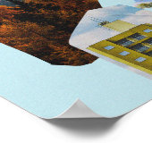 Surreal Vintage verrückte Kunst Poster (Ecke)