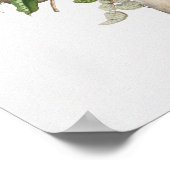 Surreal Vintage verrückte Kunst Poster (Ecke)