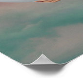 Surreal Vintage verrückte Kunst Poster (Ecke)