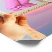 Surreal Vintage verrückte Kunst Poster (Ecke)