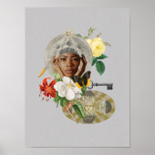 Surreal Vintage verrückte Kunst Poster (Vorne)