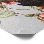 Surreal Vintage verrückte Kunst Poster (Ecke)